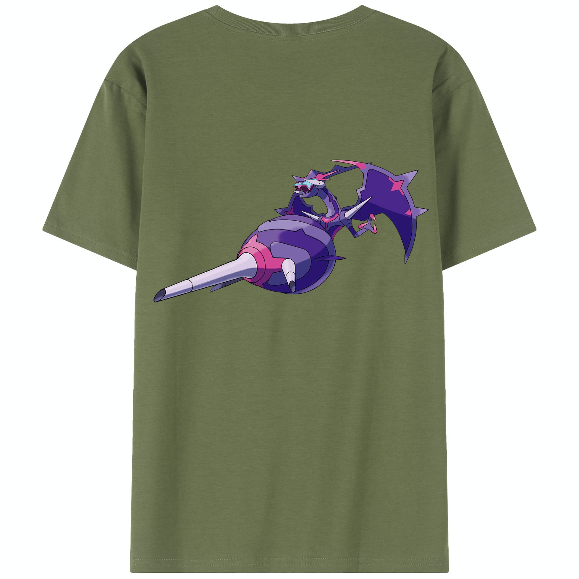 （画像用） ポケットモンスター Pokémon 綿100％半袖Tシャツ（背面プリント）